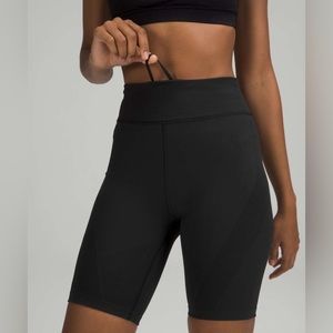NWT Lululemon For the Chill Of It High Rise Bicycle Short 8" Black 2